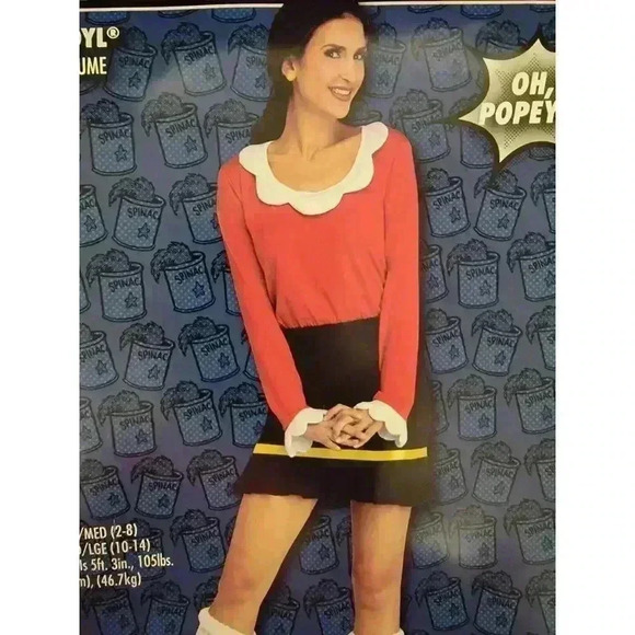 Popeye Olive Oyl Costume - Picture 2 of 9